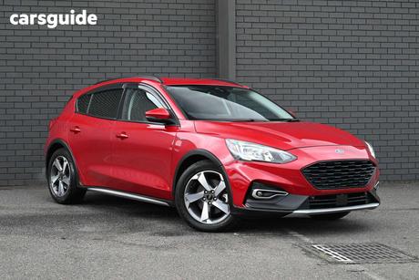 Red 2021 Ford Focus Hatchback Active