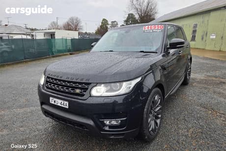 Black 2017 Land Rover Range Rover Sport Wagon Sdv8 Hse Dynamic