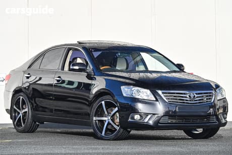 Black 2009 Toyota Aurion Sedan Presara