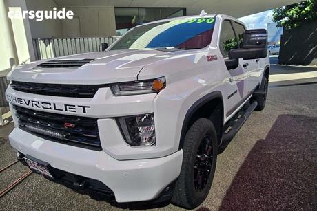 White 2022 Chevrolet Silverado HD Ute Tray LTZ PREMIUM W/TECH PACK 4X4