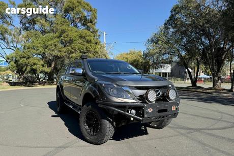 Brown 2015 Mazda BT-50 Dual Cab Utility Gt (4X4)