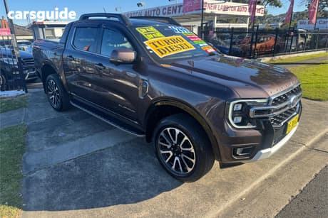 Bronze 2024 Ford Ranger Double Cab Pick Up Platinum 3.0 (4X4)