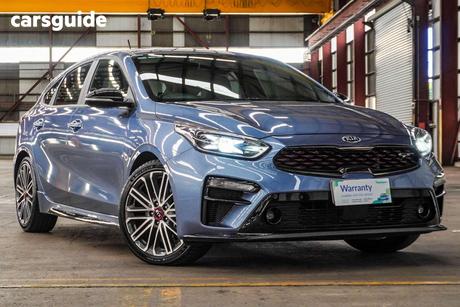 Blue 2020 Kia Cerato Hatchback Gt Safety Pack