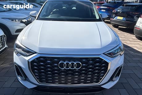 White 2023 Audi Q3 Sportback 35 Tfsi S Line