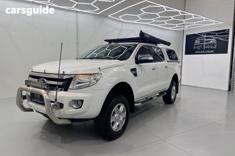 White 2015 Ford Ranger Dual Cab Utility Xlt 3.2 (4X4)