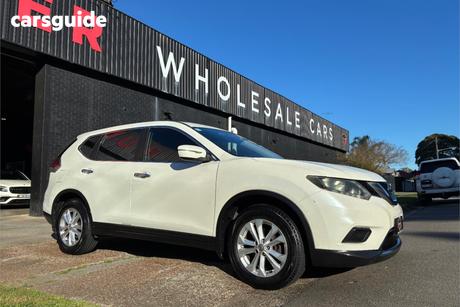 White 2015 Nissan X-Trail Wagon St (Fwd)