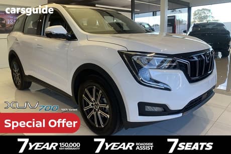 White 2025 Mahindra XUV700 Wagon Ax7L