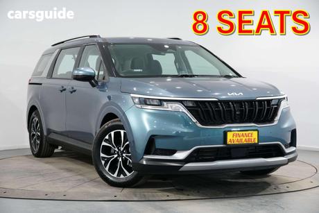 Blue 2022 Kia Carnival Wagon Si