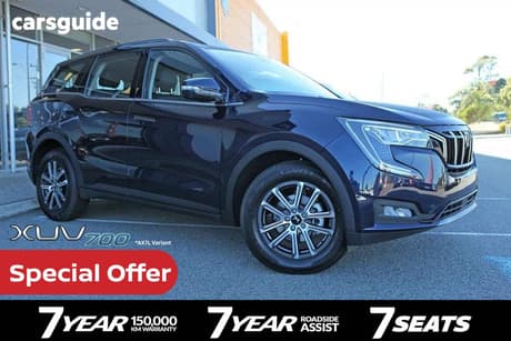 Black 2025 Mahindra XUV700 Wagon Ax7L