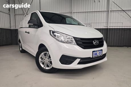 White 2021 LDV G10 Van Barn Door