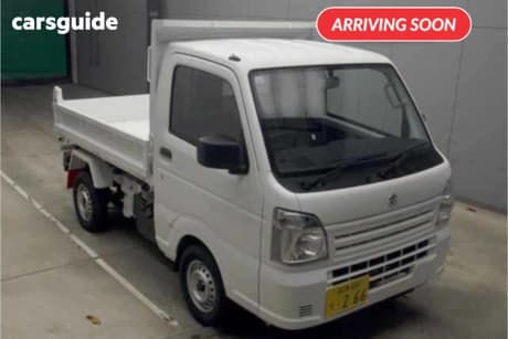 White 2024 Suzuki Carry Ute Tray DUMP