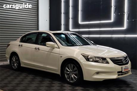 White 2012 Honda Accord Sedan Vti-L