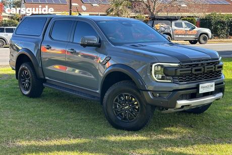 Grey 2023 Ford Ranger Double Cab Pick Up Raptor 3.0 (4X4)