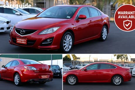 Red 2012 Mazda 6 Hatchback Touring