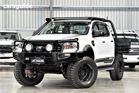 White 2019 Ford Ranger Double Cab Chassis Xl 3.2 (4X4)