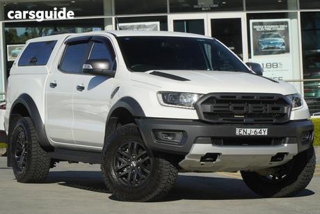 White 2021 Ford Ranger Double Cab Pick Up Raptor 2.0 (4X4)