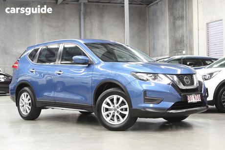 Blue 2019 Nissan X-Trail Wagon St (2Wd) (5Yr)