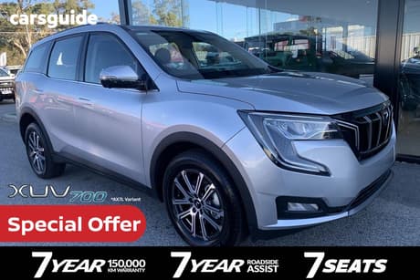 Silver 2025 Mahindra XUV700 Wagon Ax7L