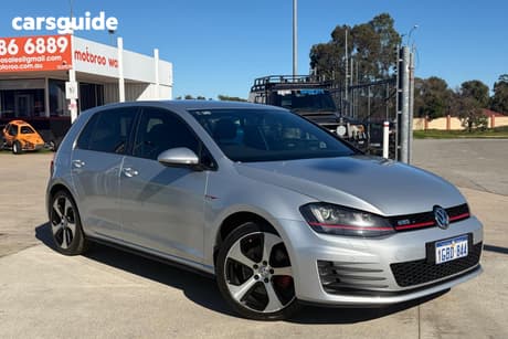 Silver 2016 Volkswagen Golf Hatchback Gti