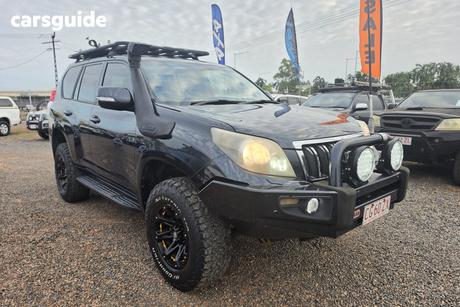 Black 2009 Toyota Landcruiser Prado Wagon Vx (4X4)
