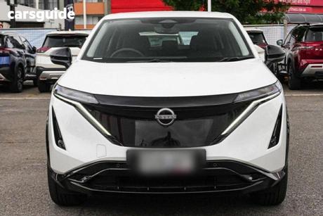 White 2025 Nissan Ariya Wagon Engage