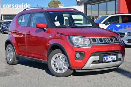 Red 2025 Suzuki Ignis Wagon Gl