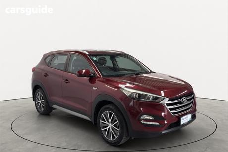 Red 2016 Hyundai Tucson Wagon Active X (Fwd)