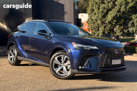 Blue 2025 Lexus Rx450H+ Wagon Luxury Awd Phev