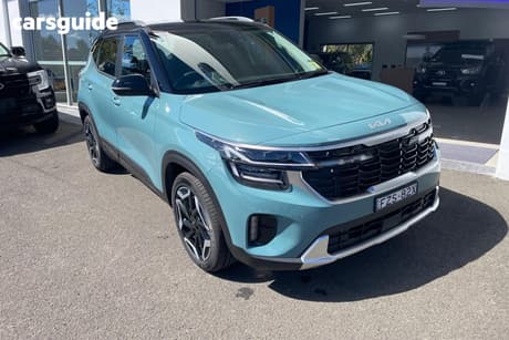 Blue 2026 Kia Seltos Wagon Gt-Line (Awd) (Two-Tone)