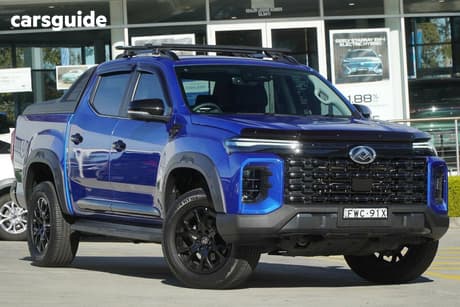 Blue 2025 LDV T60 Double Cab Utility Max Plus (4X4)