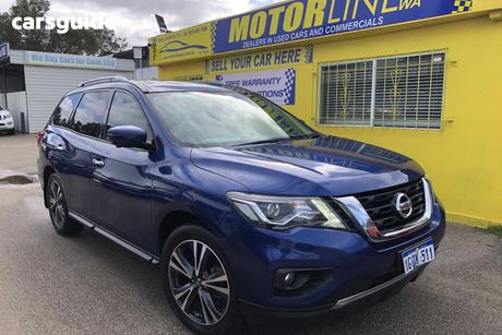 Blue 2018 Nissan Pathfinder Wagon Ti (4X2)