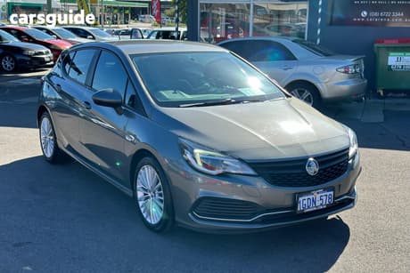 Grey 2016 Holden Astra Hatch R BK MY17