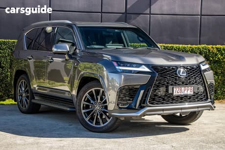 Grey 2025 Lexus LX600 Wagon F Sport