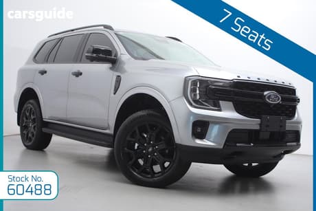 Silver 2025 Ford Everest Wagon Sport (4Wd)