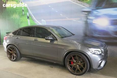 Grey 2018 Mercedes-Benz GLC63 AMG Coupe