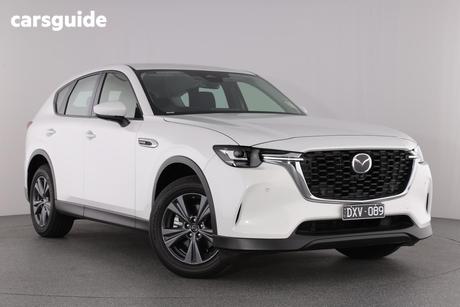 White 2025 Mazda CX-60 Wagon D50E Pure Hybrid