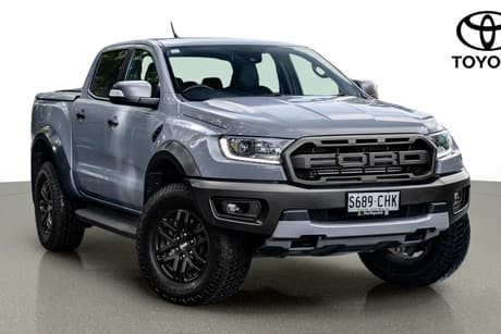 Grey 2020 Ford Ranger Double Cab Pick Up Raptor 2.0 (4X4)