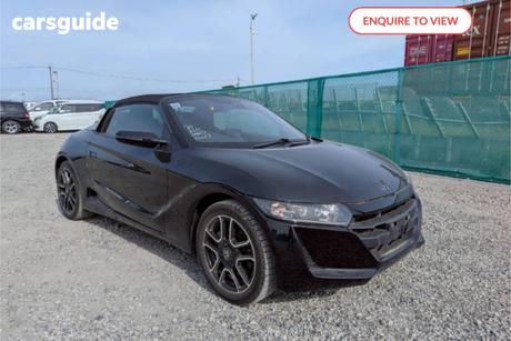 Black 2020 Honda s660 Convertible ALPHA