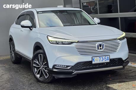 White 2022 Honda HR-V Wagon E:Hev L