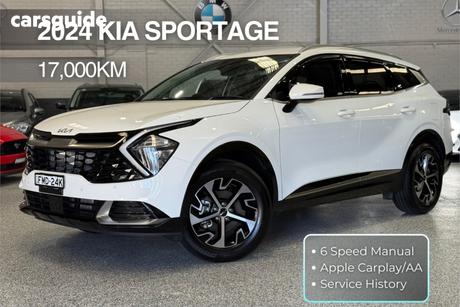 White 2024 Kia Sportage Wagon Sx (Fwd)