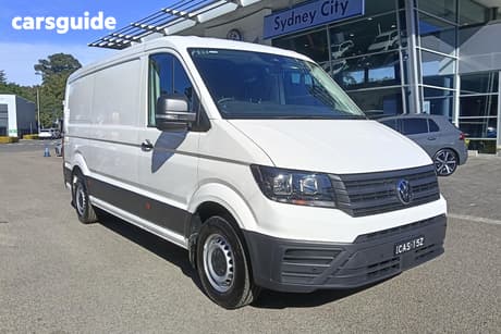 White 2026 Volkswagen Crafter Van 35 Tdi410 Mwb Fwd (3.55T)