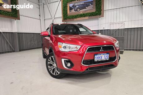 Red 2016 Mitsubishi ASX Wagon Ls (4Wd)