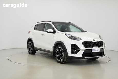 White 2018 Kia Sportage Wagon Gt-Line (Awd)