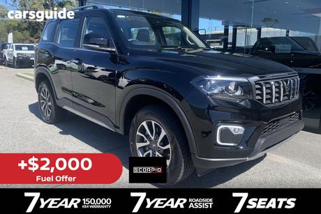Black 2025 Mahindra Scorpio-N Wagon Z8L