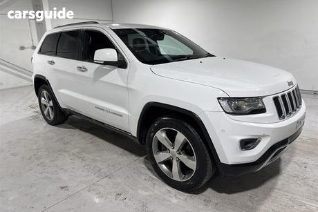 White 2014 Jeep Grand Cherokee Wagon Limited (4X4)