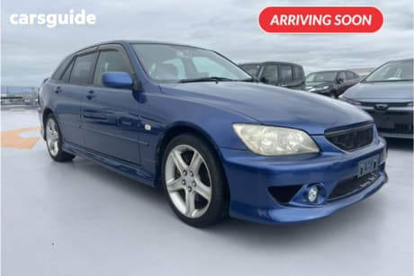 Blue 2002 Toyota Altezza SUV GITA AS300