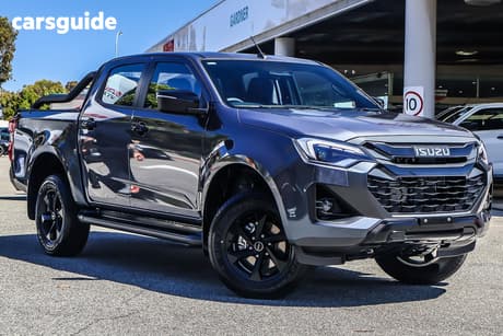 Grey 2026 Isuzu D-MAX Crew Cab Utility X-Rider (4X4)