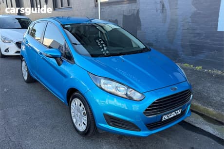 Blue 2014 Ford Fiesta Hatchback Ambiente