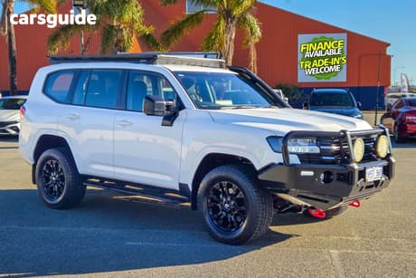 White 2022 Toyota Landcruiser Wagon Lc300 Gx (4X4)