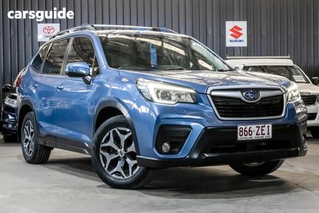 Blue 2019 Subaru Forester SUV 2.5I-L (AWD)